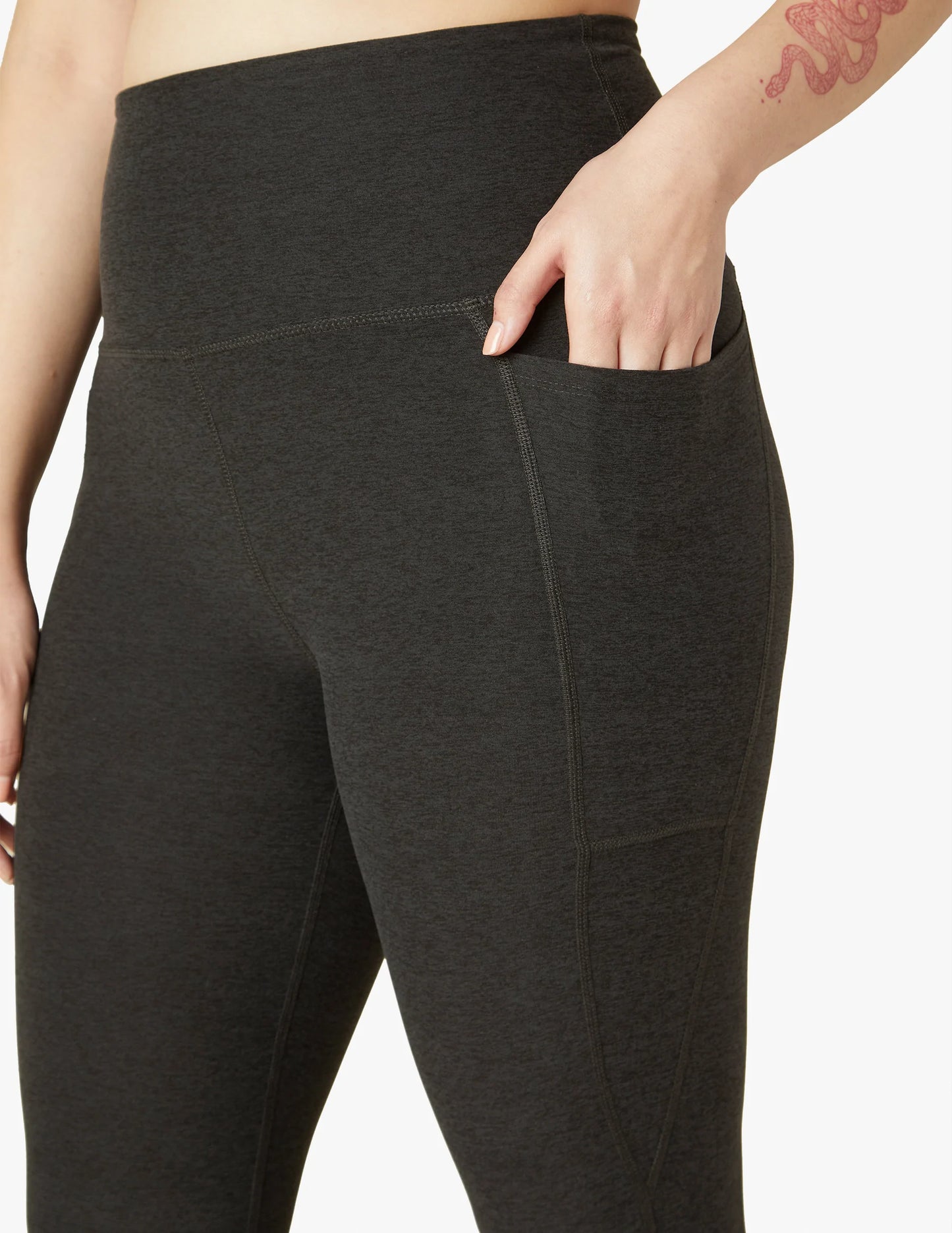 Beyond Yoga- Out of pocket high waisted midi legging