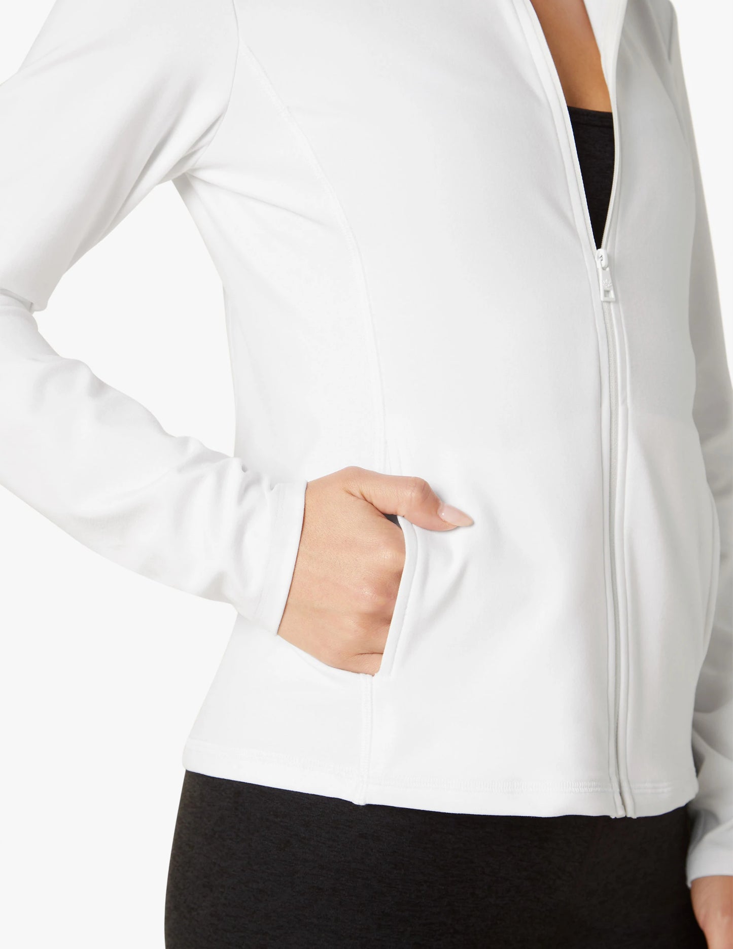 Beyond Yoga- Spacedye On The Go Mock Neck Jacket