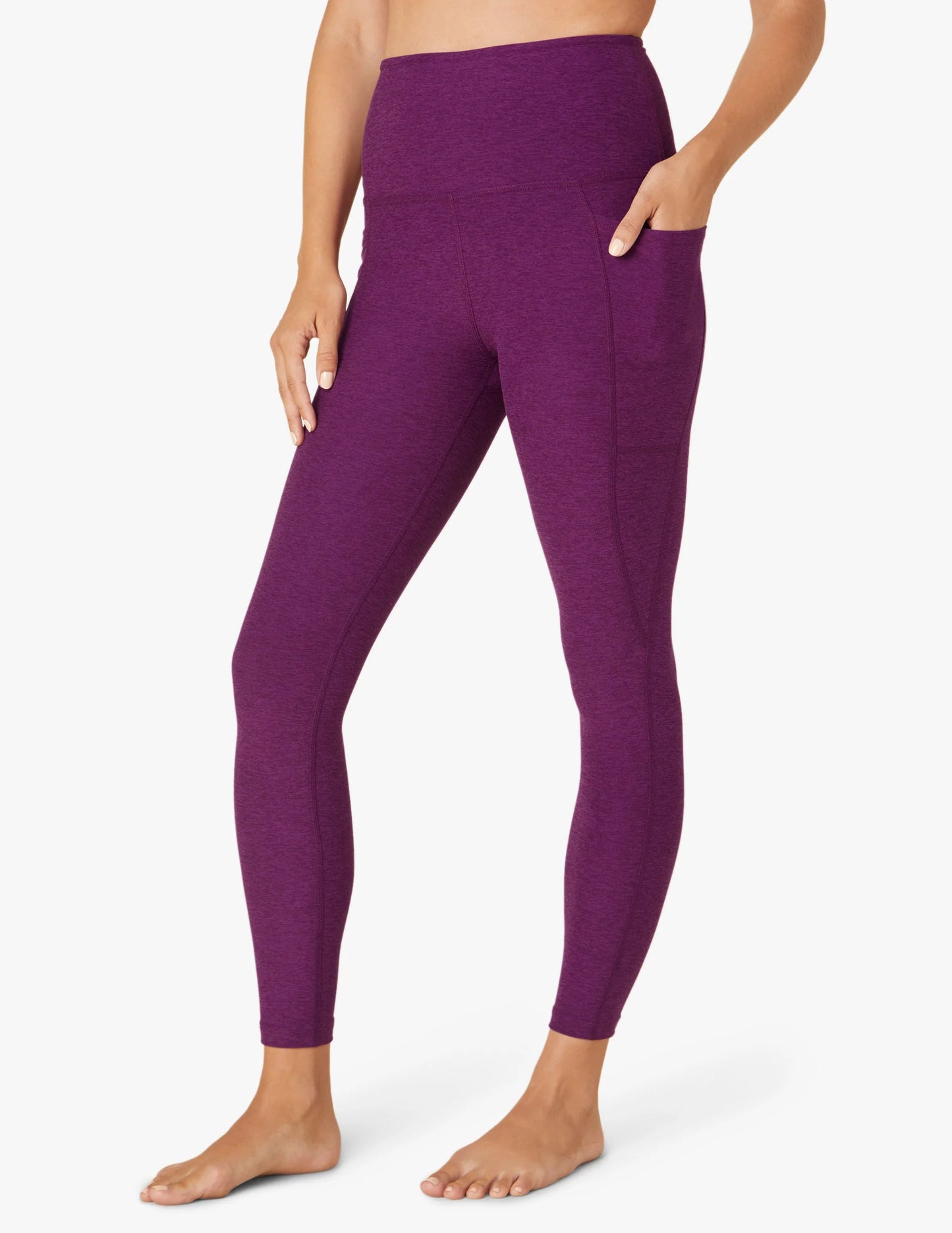 Beyond Yoga- Out of pocket high waisted midi legging