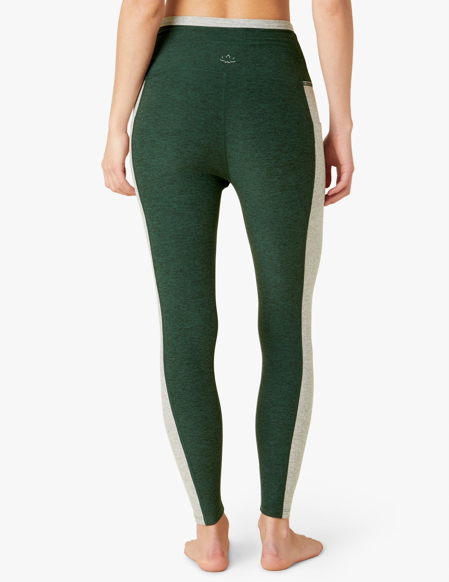 Spacedye On Block High Waisted Midi Legging