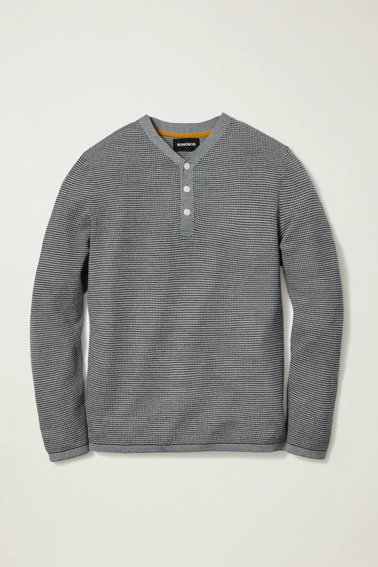BONOBOS Merino Hybrid Henley 40 Love Lifestyle