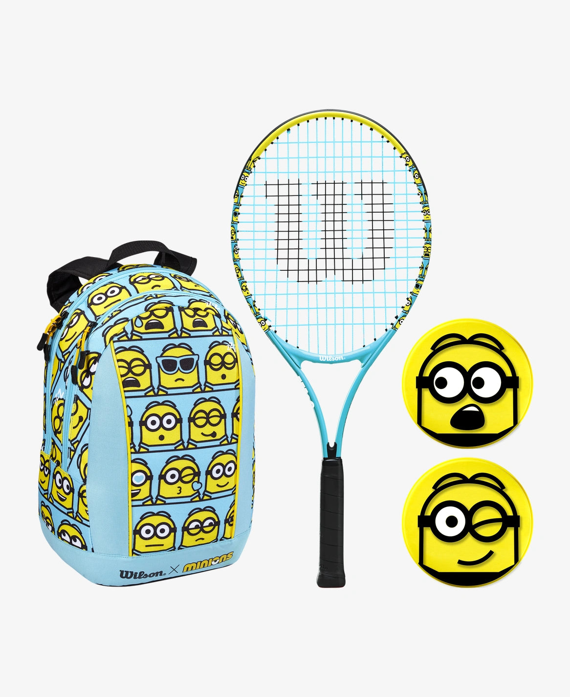 Wilson-MINIONS 2.0 JUNIOR 25 TENNIS KIT