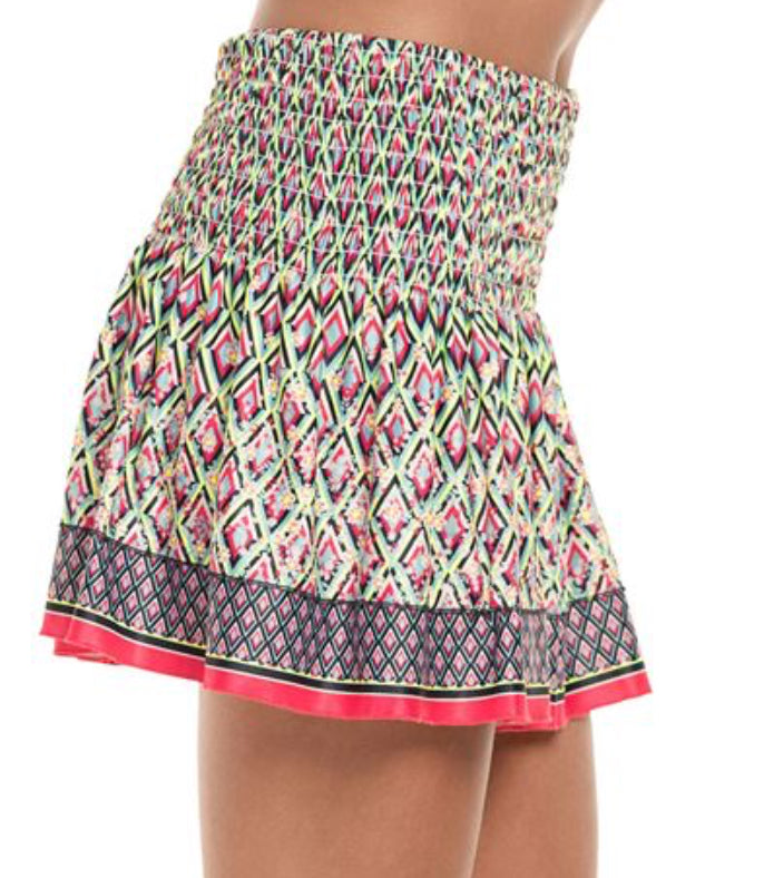 Lucky in Love long oopsy daisy skirt