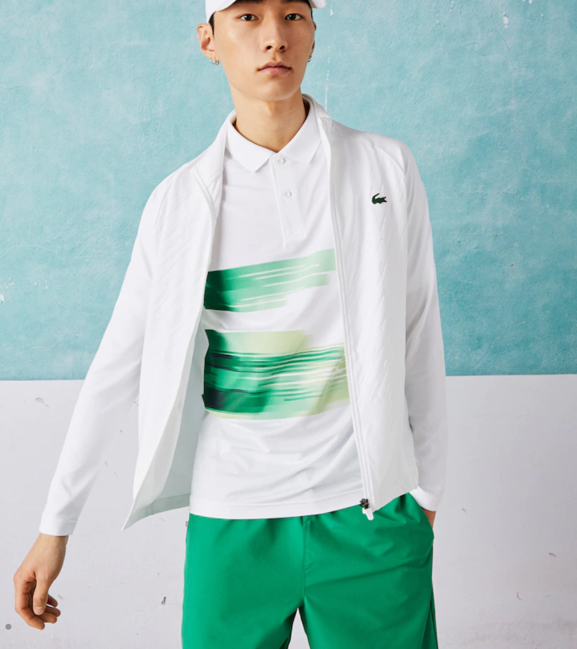 Lacoste Sport Novak Djokovic Stretch Polo