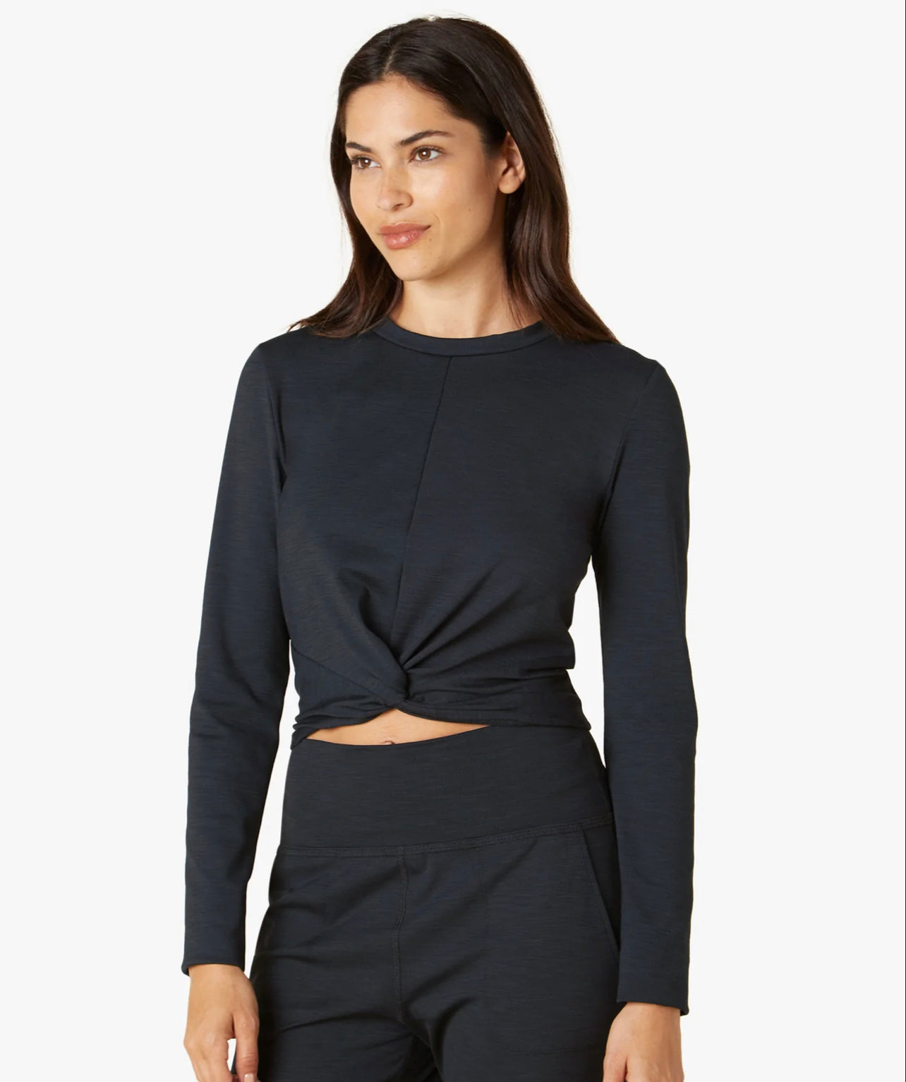 Beyond Yoga - Rib Groove Cropped Top