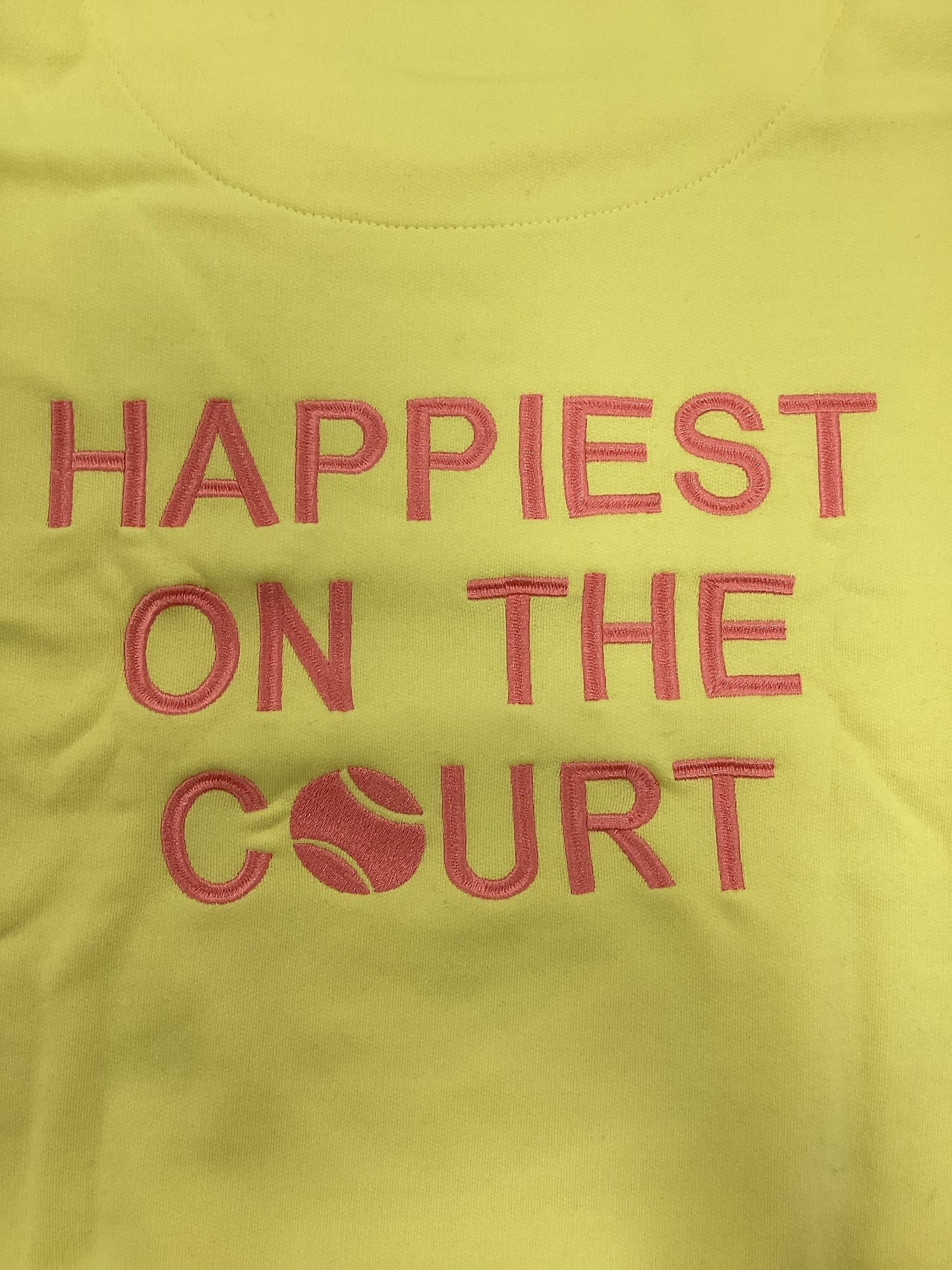 Happiest on the Court Tennis