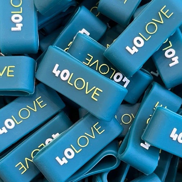 40 Love custom tennis grip bands