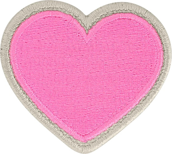 Stoney Clover Lane- Rolled Embroidery Heart Patch