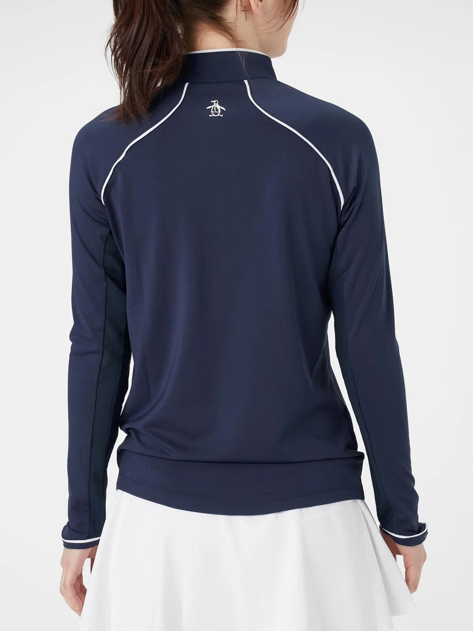 Penguin Women's Veronica Sun Production 1/4 Zip Tennis Top