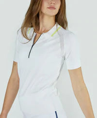 L’etoile Zip Front Knit Polo
