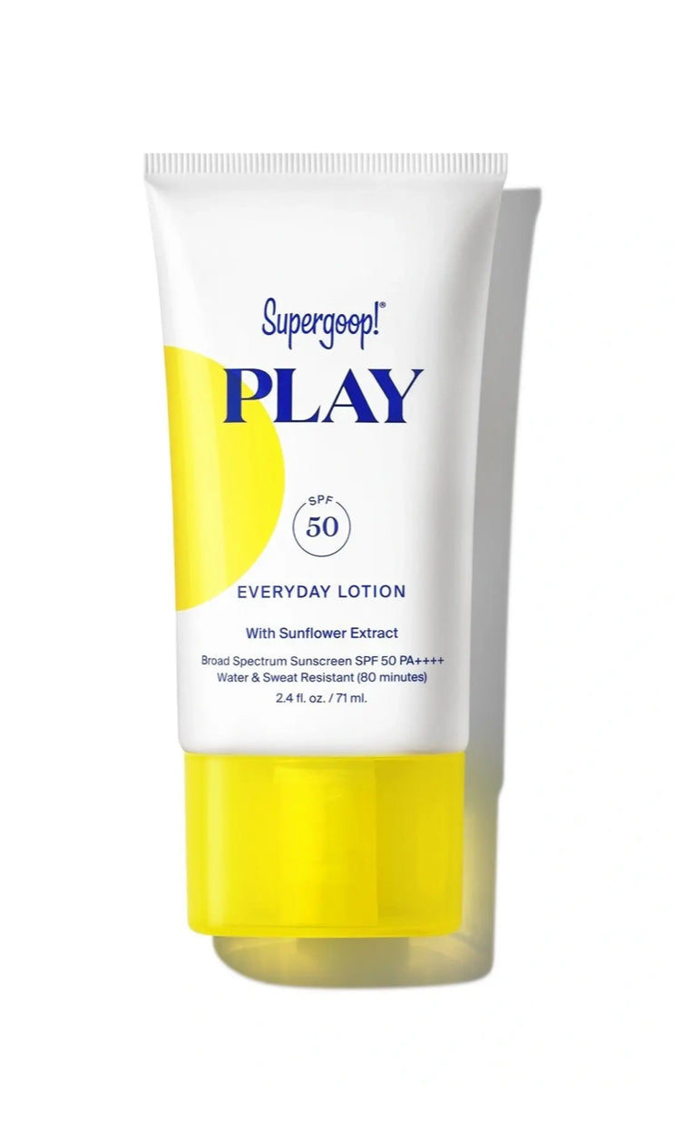 Supergoop PLAY Everyday Lotion SPF 50 with Sunflower Extract
