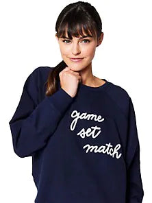AME&LULU WOMENS STITCHED SWEATER