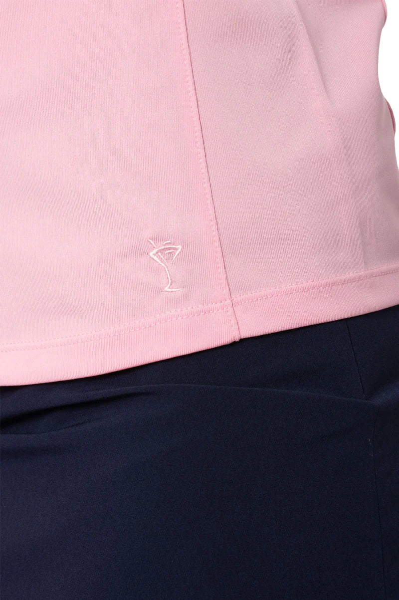 Golftini - Sleeveless Zip Polo