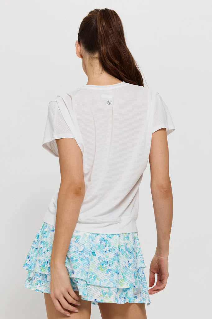 Lija Stripe Slice Tee