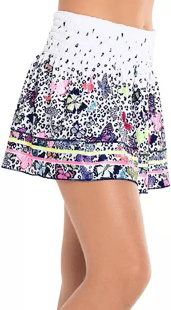 Lucky in Love- Just Fly smocked skirt