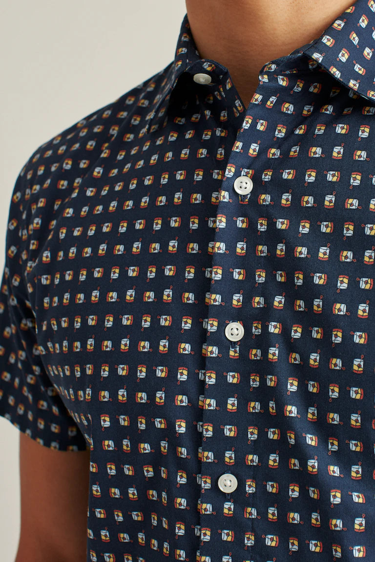 BONOBOS - Stretch Riviera Short Sleeve Shirt