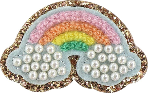 Stoney Clover Lane-Glitter Pearl Rainbow Patch
