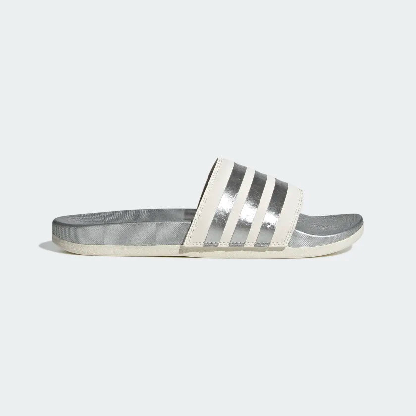 Adidas Adilette Comfort womens (White/Silver)