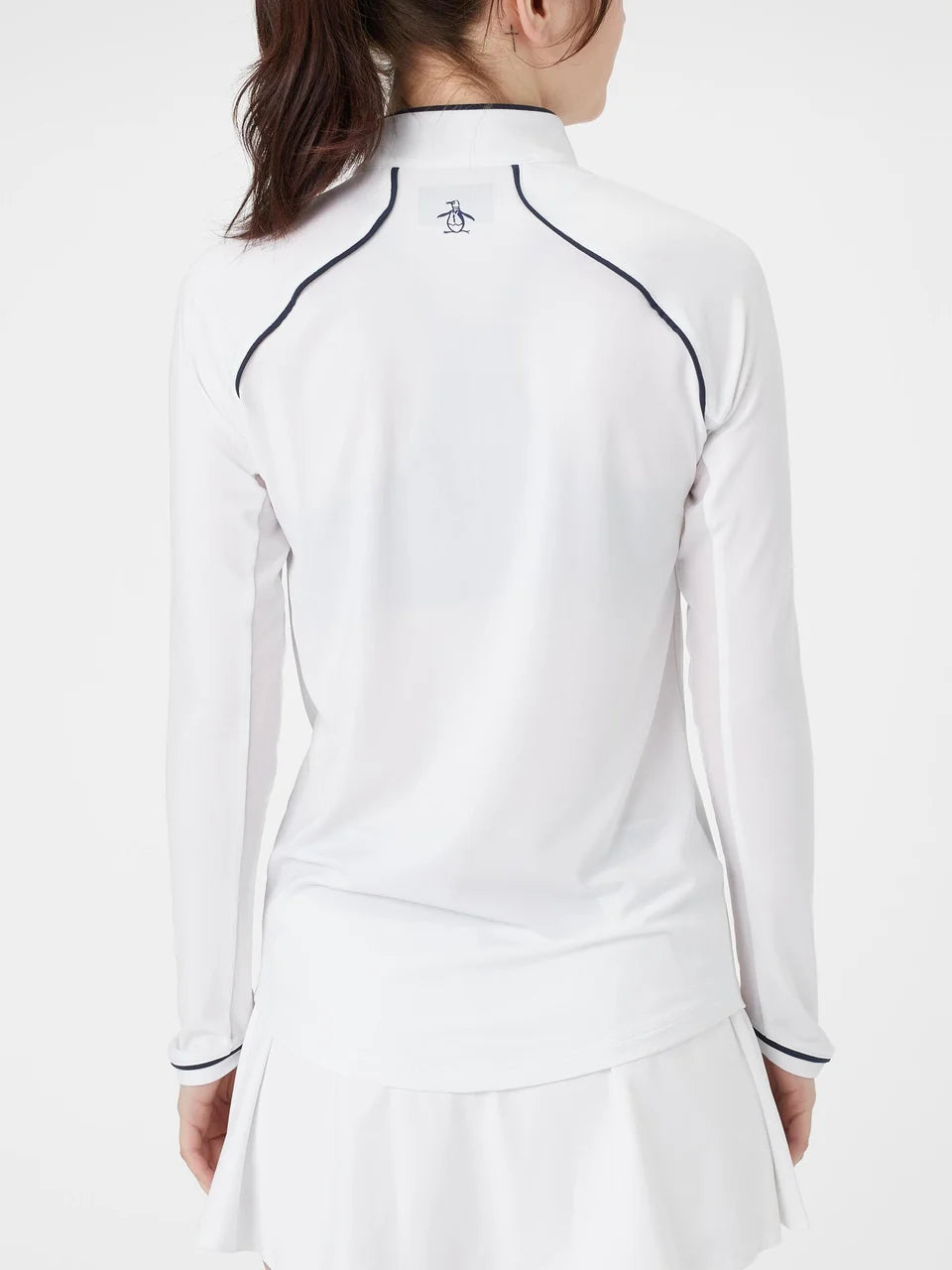 Penguin Women's Veronica Sun Production 1/4 Zip Tennis Top