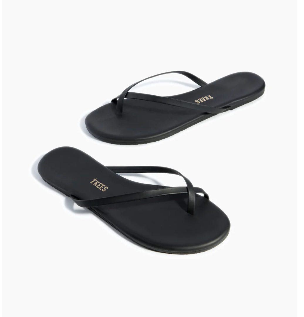 Tkees Riley vegan matte black
