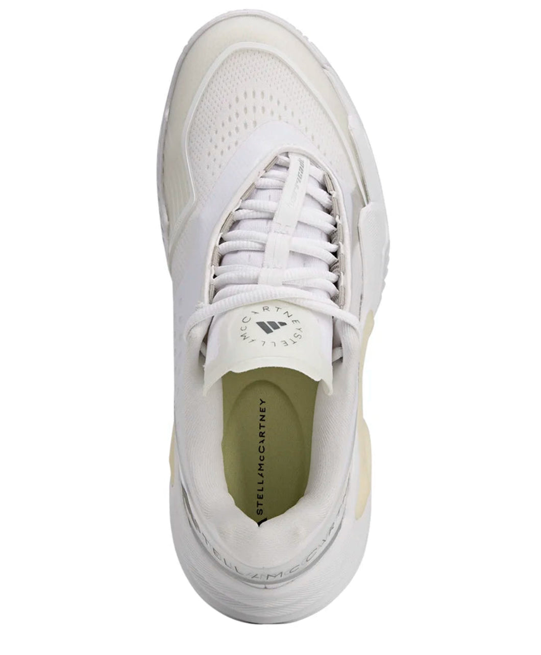 Women`s Stella McCartney Adidas Barricade Tennis Shoes Footwear White and Almond Milk