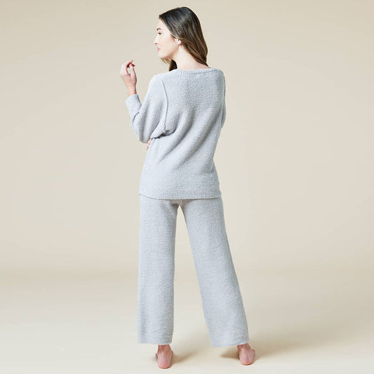 Marshmallow Reverse Seam Lounge Set - Oprah's Fave