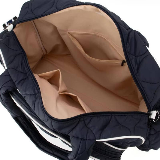 Tennis Bag - Blue Puffer