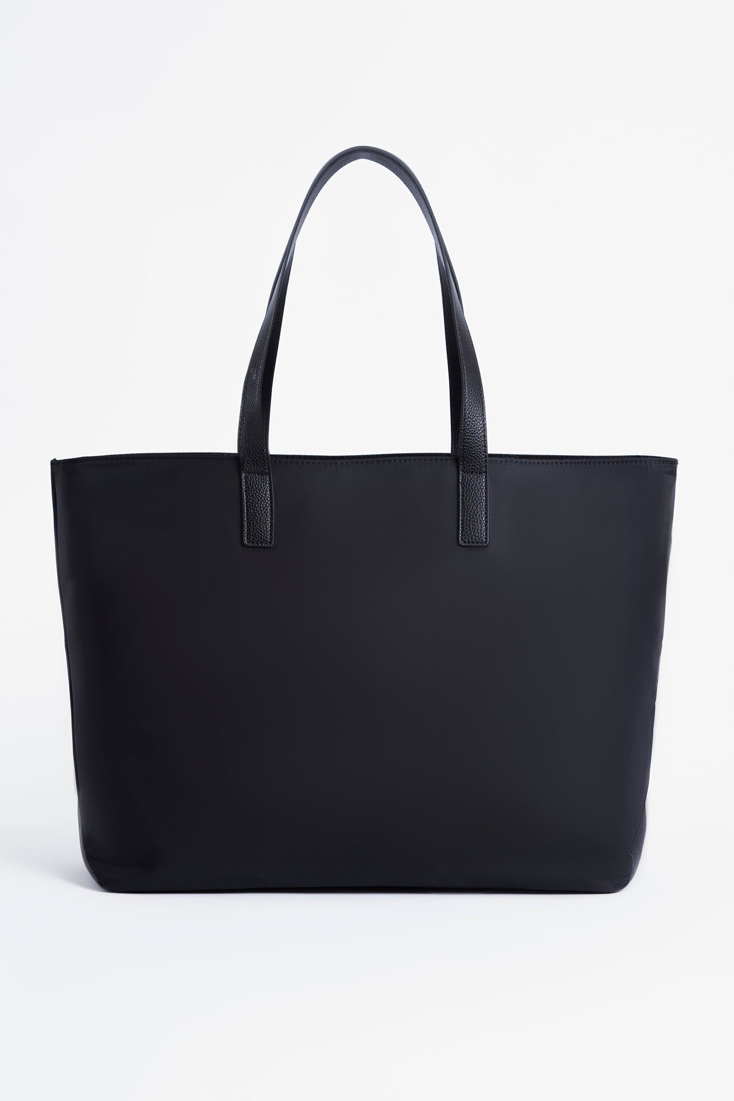 ON THE MOVE OVERSIZED TOTE BAG - BLACK