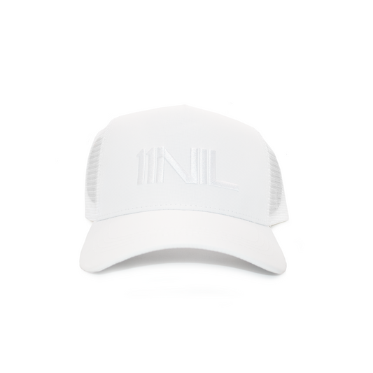 11NIL ELEVATED TRUCKER HAT - WHITE