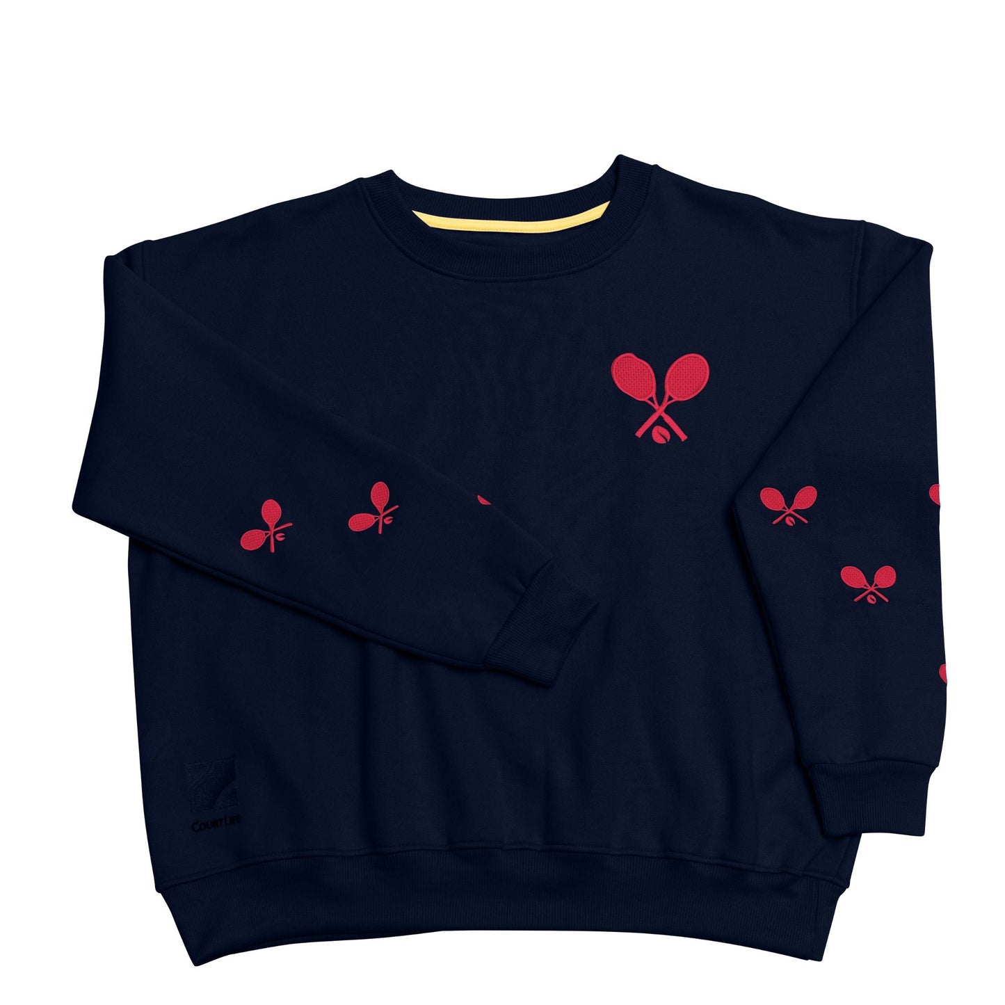 Tennis Racquets Sleeves Sweatshirt