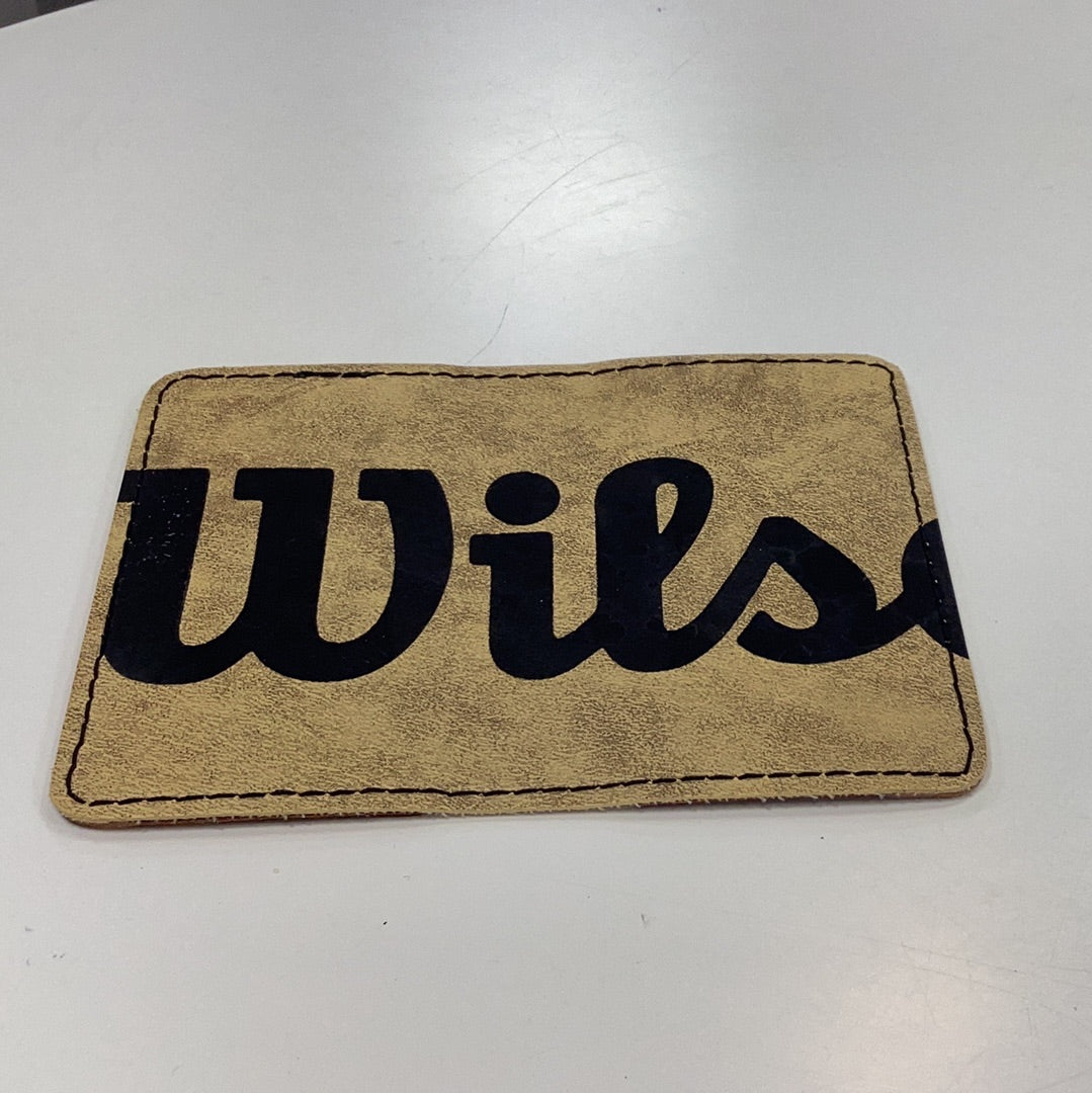 Racquet Inc. Leather Up-cycled  Tennis Wallets