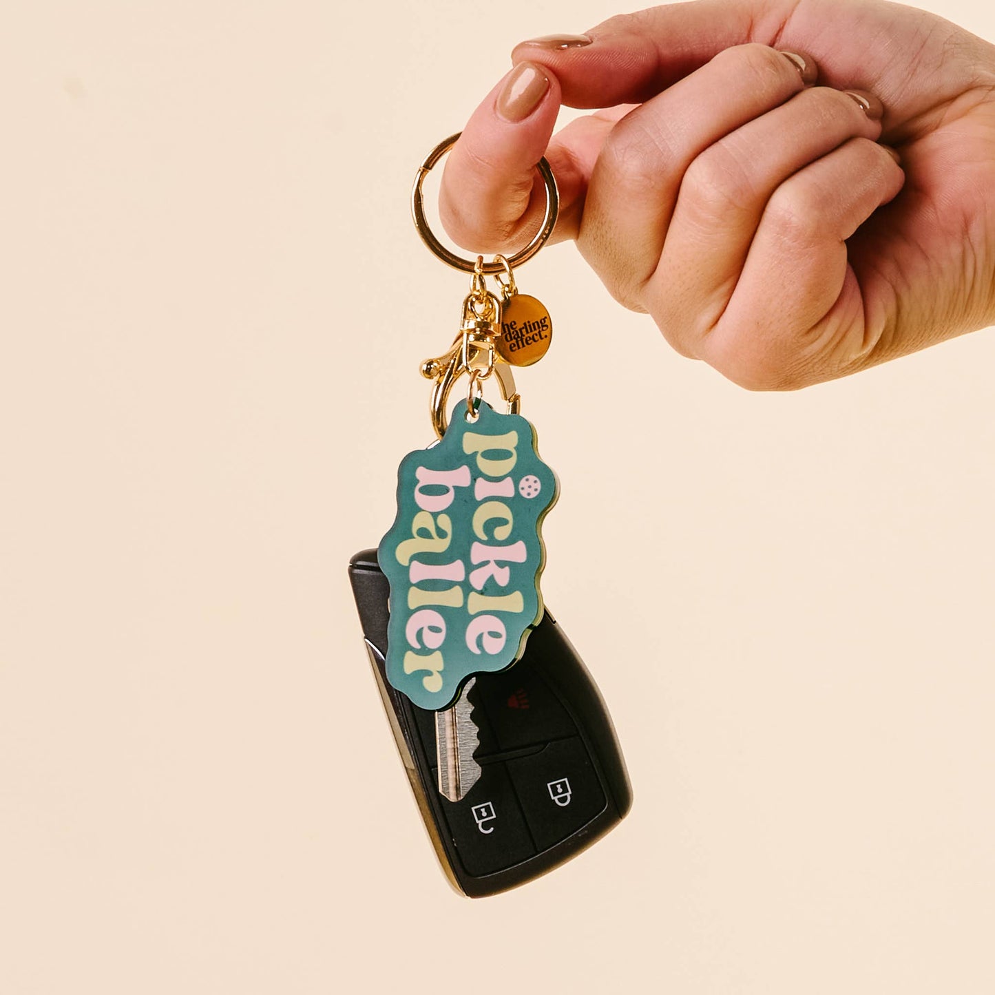 Acrylic Keychain-Pickleballer