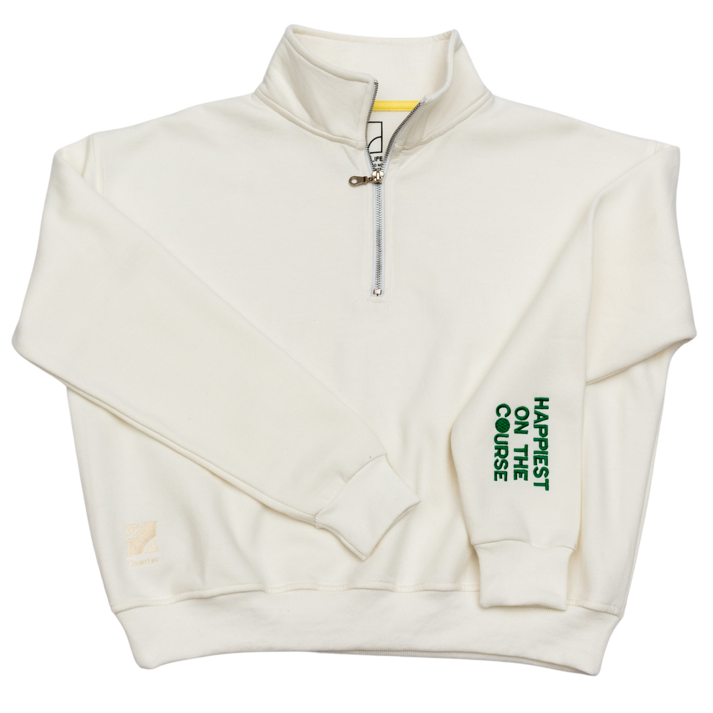 Happiest on the Course® Quarter Zip Golf Sweatshirt