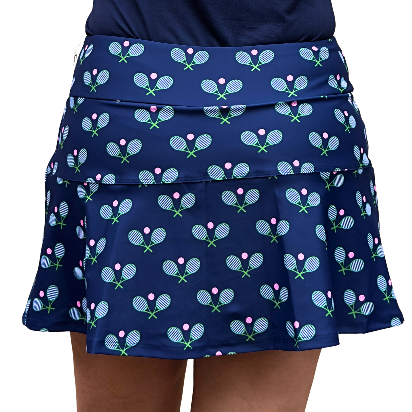 Stripey Tennis Navy