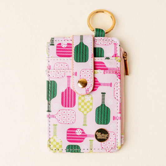 Keychain Wallet-Pickleball Party