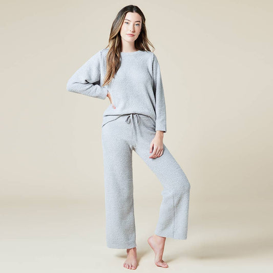 Marshmallow Reverse Seam Lounge Set - Oprah's Fave