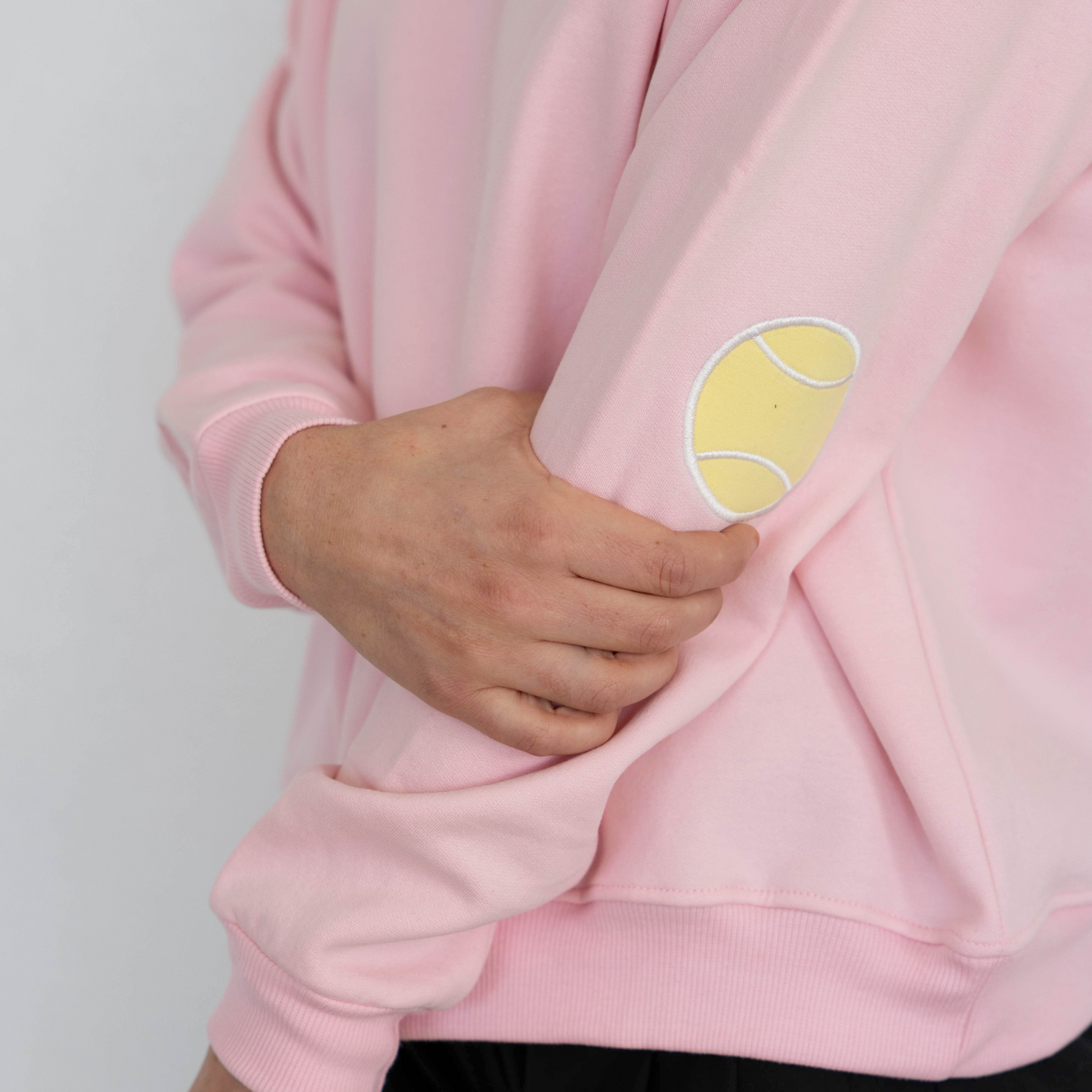 Tennis patches sweatshirt