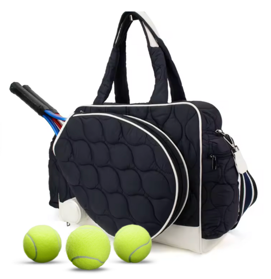 Tennis Bag - Blue Puffer