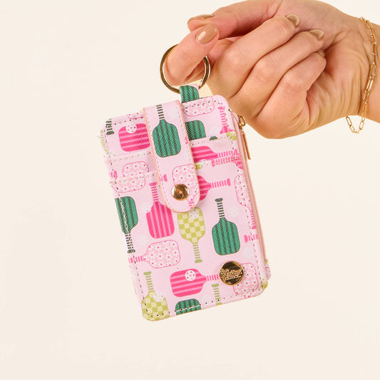 Keychain Wallet-Pickleball Party