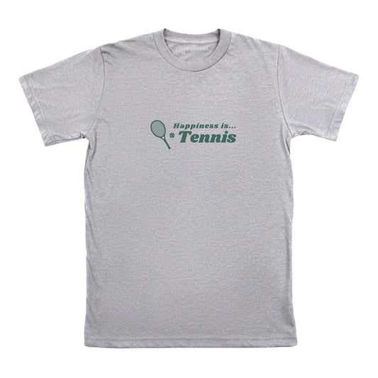 Men's Happiness is Tennis Racquet T-shirt,