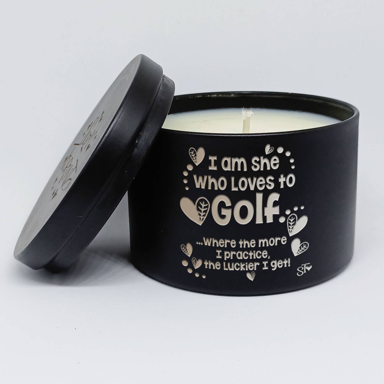 She Who Loves Golf: Lavender and Honey Candle