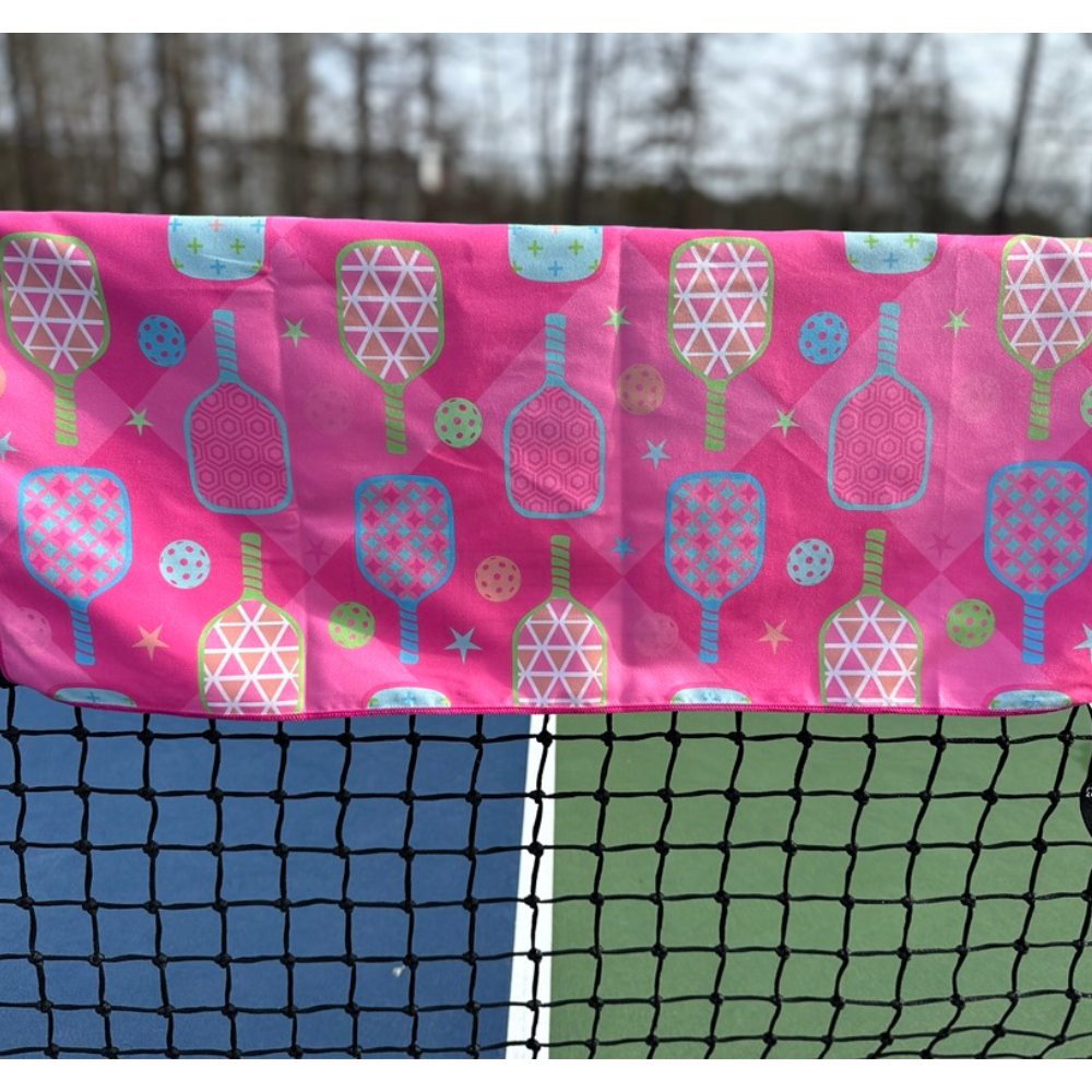 Pickleball Queen Double-Sided Microfiber Athletic Towel