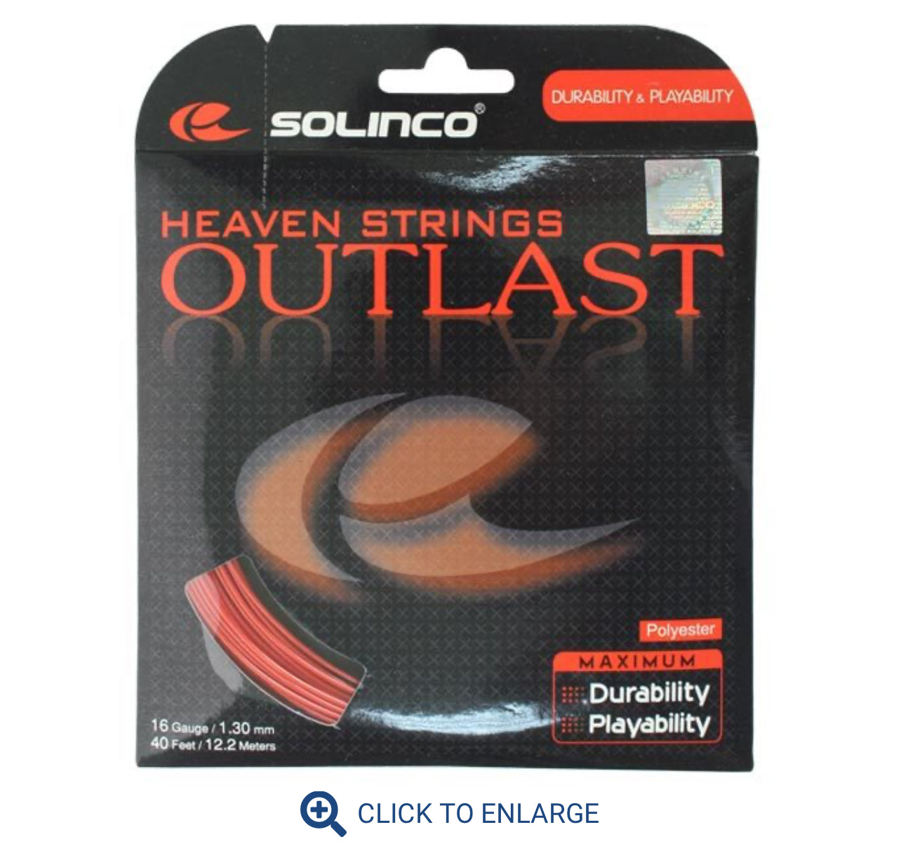 Solinco Outlast tennis string – 40 Love Lifestyle