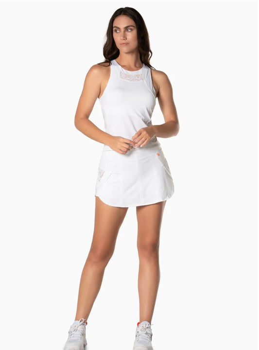 Lucky in love lace tank