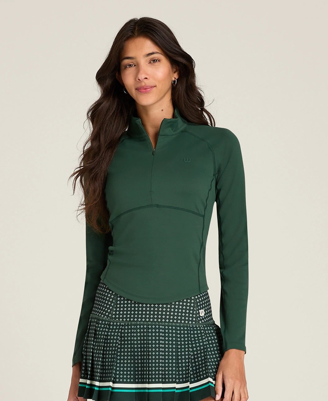 Wilson Womens Baseline Half-Zip