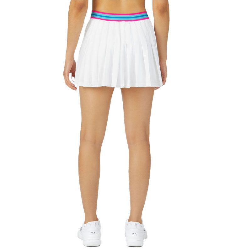 Fila-Tie breaker high waisted skort