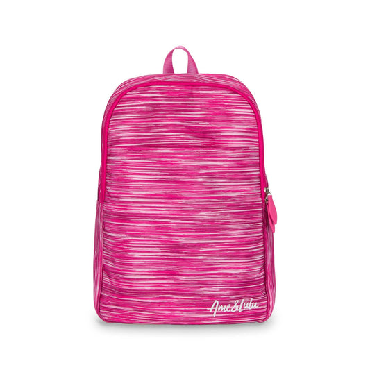 Ame & Lulu Drop Shot Pickleball Bag: Pink Grunge