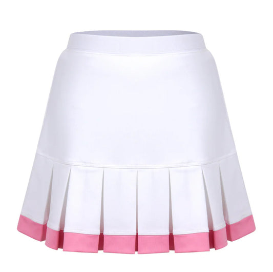 Little Miss Tennis Girls Rose Cottage Courts Pleated Skirt