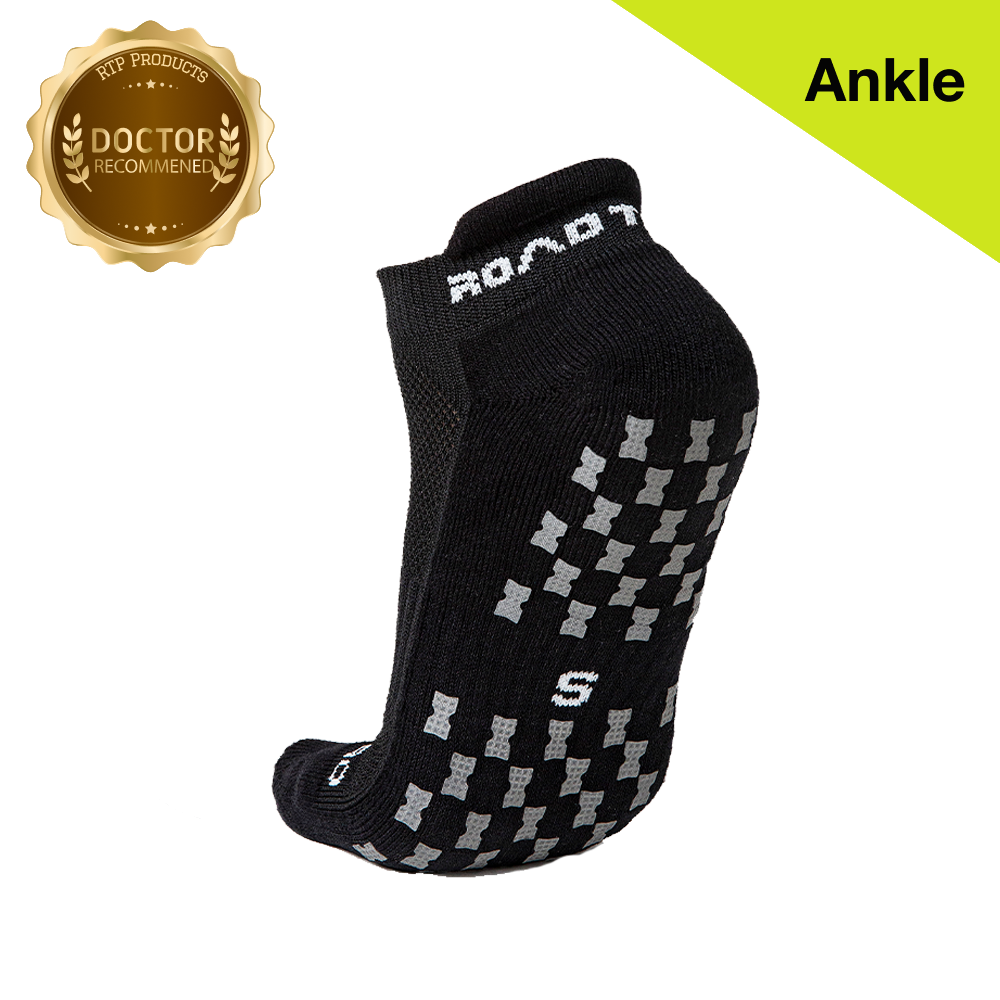 NEW! RTP ULTRAGRIP V2 Dual sided Non-slip Technology Ankle Socks