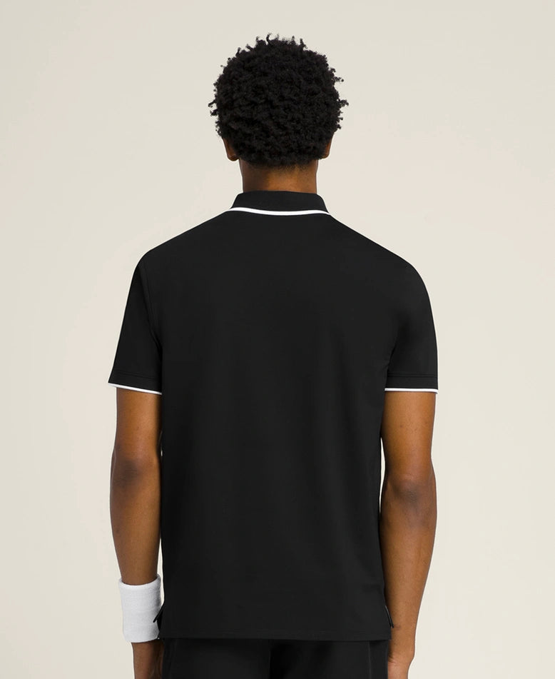 Wilson Mens Advantage Zip Polo